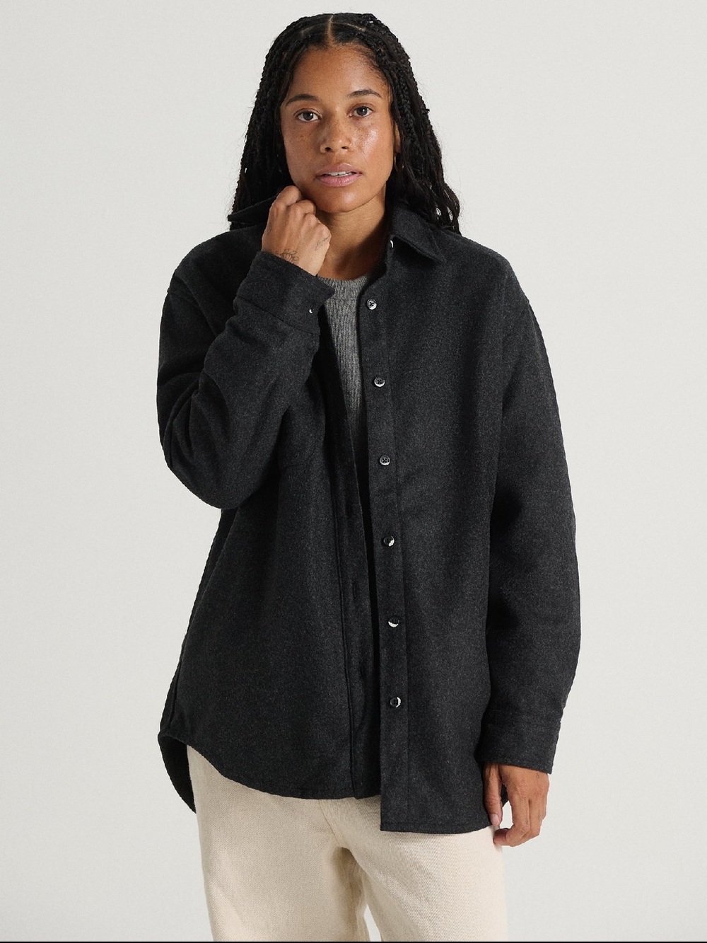 ANIAN Melton RELAXED fit - women’s - size medium